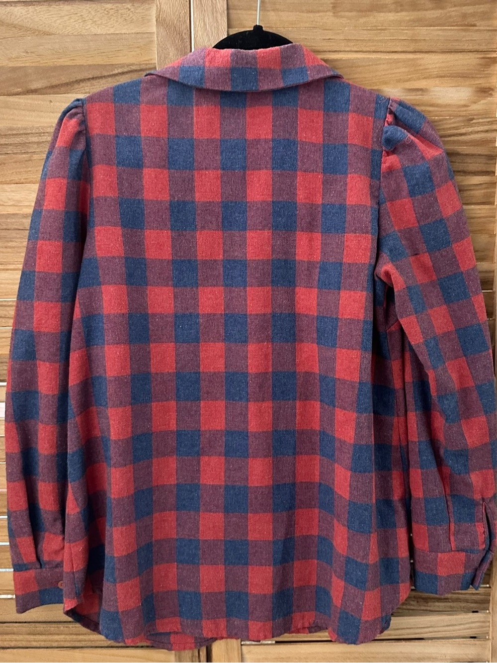 Tuckernuck Flannel Button Down Shirt – Pink & Purple – Size S - Picture 2 of 3